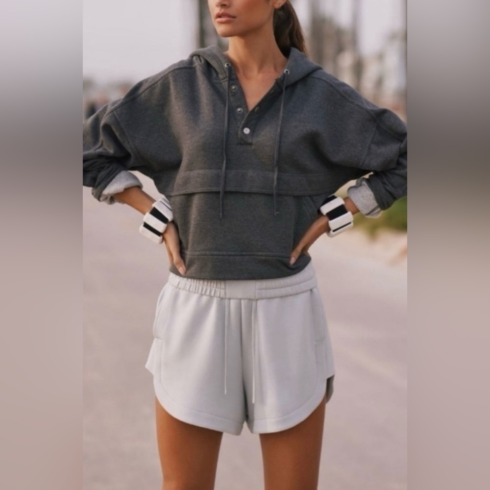 NWOT size XL Anthropologie Daily Practice Henley sweatshirt